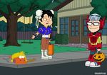  akiko_yoshida american_dad chainmale chun-li cosplay family_guy gobots steve_smith stewie_griffin 