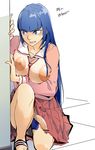  bad_edit big_breasts blue_hair breasts coffee_milk_mythology coffee_milk_shinhwa edit flaccid foreskin futa futanari hanging_breasts holstein large_breasts m_holstein photoshop sailor 