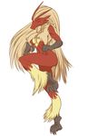  avian beak bird blaziken breasts burquina chest_tuft claws female fur hair i_do_not_know nintendo nude plain_background pok&#233;mon pok&#233;morph pok&eacute;mon pok&eacute;morph pussy red red_fur solo tuft video_games white_background 