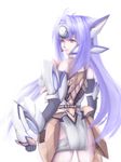  android blue_hair gloves highres indesign kos-mos kos-mos_ver._4 long_hair looking_back red_eyes solo visor xenosaga xenosaga_episode_iii 