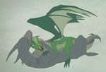  dragon drakawa female male reverse_missionary scalie straight wings 