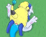  blush cum cum_inside eyes_closed female field hatiimiga lunamew male mareep mew missionary_position on_back open_mouth orgasm penetration penis pok&eacute;mon pussy sex spread_legs spreading straight vaginal vaginal_penetration 