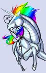  4chan adult-swim equine feral game rainbow robot robot_unicorn_attack unicorn 