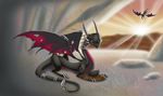  cynder dragon egg female feral scalie solo spyro_the_dragon thiscrispykat wings 