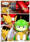  canine comic cosmo female fox male miles_prower mobius_unleashed plane seedrian sega sonic_(series) straight tails 