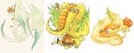  dragon female feral flammie scalie secret_of_mana solo unknown_artist 