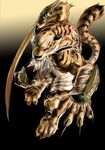  canine feline male mammal rinpoo-chuang rinpoo_chuang solo sword tail tiger warrior weapon weretiger 