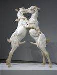  beth_cavener_stichter feral gay goat hooves male passionate penis real sculpture 
