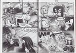  absurd_res amy_rose amy_untold beach bikini breasts canine comic doujin female fox hammer hedgehog hi_res knuckles_the_echidna male miles_prower monochrome nipples prank pussy sand seaside sex_toy skimpy sonic_(series) tc umbrella water 