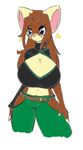  belt big_breasts breasts cleavage female glasses huge_breasts milkette milkjunkie mouse nerd pok&eacute;ball pok&eacute;mon rodent solo tora-chan triforce zelda 