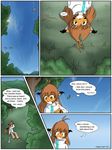  feline flora_(twokinds) forest mammal role_reversal tom_fischbach tree twokinds wood 