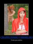  bad_wolf canine demotivational_poster female funny fursuit human imminent_rape little_red_riding_hood male nude plaid portuguese_text real tree wolf 