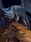  feral how_to_train_your_dragon male night_fury rhnn531136 solo tail toothless wings 