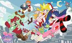  brief_(character) brief_(psg) christmas chuck chuck_(psg) eating fastener flying garterbelt_(character) garterbelt_(psg) honekoneko kneesocks_(character) kneesocks_(psg) omone_chou panty_&amp;_stocking_with_garterbelt panty_(character) panty_(psg) santa_costume scanty scanty_(psg) see-through_(jeep) stocking_(character) stocking_(psg) sweets 