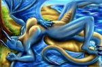  blue breasts dragon eragon female saphira shiny solo survion tail wings 