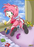  amy_rose anal_beads dildo female hedgehog mobius_unleashed panties pussy sex_toy sonic_(series) underwear 