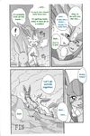  canine comic female fox glaceon leafeon male mikazuki_karasu pok&eacute;mon straight 