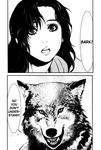  bark canine comic dialogue dog female human manga role_reversal wolf_guy 