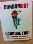  clothed clothing condom hat human humor humour male mammal nintendo not_furry open_mouth parody pok&#233;mon pok&eacute;mon poster public_service_announcement solo unknown_artist video_games 