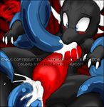  collaboration cynder cynder-the-dragon dragon female feral male mel_the_hybrid oral pussy rape scalie spyro_the_dragon straight tentacles watermark 