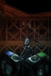  absurd_res canine darkdoomer dj green_eyes hi_res lupine_assassin male music solo wolf 