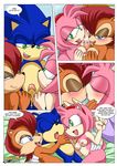  amy_rose breasts comic cum female hedgehog kissing lesbian licking male mobian mobius_unleashed orgasm penis pussy sally_acorn sega sonic_(series) sonic_the_hedgehog tongue 