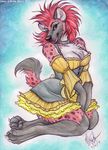  2010 breasts chest_tuft dress female hyena mayra_boyle solo 