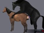  anal anal_penetration anal_vore black brown cgi condom equine feral gay hooves horse horsecock human living_condom lol_comments male open_mouth penetration penis rayverak unbirthing unguligrade what_has_science_done 