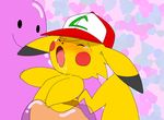  ash_ketchum ashchu ditto pasaran pokemon 