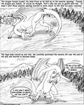  bdsm bondage canine comic dci dragon english_text female fox macro male sacrifice scalie size_difference vaginal 