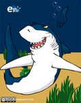  2010 blue deadjackal dorsal_fin e621 insinuation marine mascot mascot_contest shark sharkweek tie 