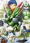  butt digimon gargomon henry_wong human ice_cream karabiner looking_at_viewer mammal megagargomon rapidmon terriermon the_rocketeer translation_request 