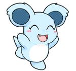  @_@ animated aquabunny blue blush dizzy female gif nidorina pok&eacute;mon solo spinning transparent 