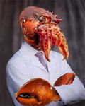  claws crab crustacean doctor_zoidberg edit futurama male marine necktie photoshop shopped solo suit tie unimpressed 