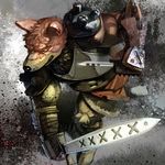  armor barazoku canine combat dagger epic male mammal moto muscles solo sword weapon win wolf 