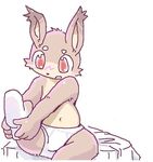  &#21452;&#8224;&#33865; ?&dagger;? lagomorph male mammal rabbit red_eyes socks solo topless underwear 