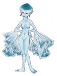  blue breasts female marine nude plain_background princess_ruto pussy ruto_bitch_blue_zelda solo the_legend_of_zelda unknown_artist video_games white_background zora 