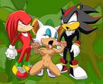  balls breasts cum echidna female gloves handjob knuckles_the_echidna male masturbation mobian mobius_unleashed nude oral penis red rouge_the_bat sega sex shadow_the_hedgehog sonic_(series) sweat wings 