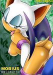  bbmbbf breasts butt female hedgehog male mobius_unleashed rouge_the_bat sonic_(series) sonic_the_hedgehog 