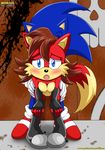  bent_over blush breasts canine doggy_position female fiona_fox fox hedgehog male mobius_unleashed nude pussy sex sonic_(series) sonic_the_hedgehog straight vixen 