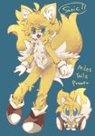  blue_eyes canine fox inumimi-syndrome male miles_prower solo sonic_(series) tail 