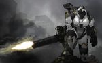  2010 armor body_armor crystal female fog gun minigun necklace rocket_launcher shooting smoke solo strype tank war weapon 
