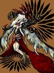  dissidia_final_fantasy dress final_fantasy final_fantasy_viii long_hair tattoo tattoos ultimecia wings 