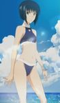  buso_renkin busou_renkin highres naval navel screencap short_hair swimsuit tsumura_tokiko 