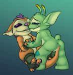  anus bonnie_(disney) c0nnerc00n cub cum duo female fur green green_fur lesbian lilo_and_stitch nude penetration plump_labia pussy pussy_juice tail_sex young 