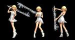  blonde_hair boots dead_fantasy dress high_heels keyblade kingdom_hearts kingdom_hearts_ii monty_oum namine weapon white_dress 