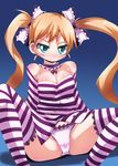  blush breasts cleavage criminal_girls highres kisaragi_(criminal_girls) panties underwear 