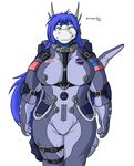 2010 breasts chubby dragon dragonrift elbow_pads female goggles nasa scalie solo space suit unrealistic_suit usa white_background 