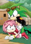  amy_rose doggy_position female hedgehog male mobian mobius_unleashed penetration pink scourge_the_hedgehog sega sex sonic_(series) straight tail 