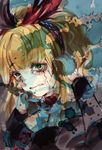  bad_id bad_pixiv_id blonde_hair doll elyse face green_eyes hair_ornament hairband hoe_satsuki marchen solo sound_horizon tears 